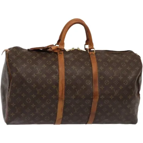 Pre-owned Canvas travel-bags , female, Sizes: ONE SIZE - Louis Vuitton Vintage - Modalova