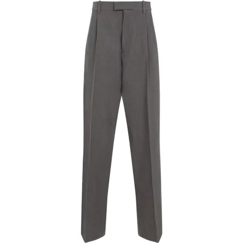 Grey Trousers Aw24 Women's Clothing , female, Sizes: 2XS, XS - Bottega Veneta - Modalova