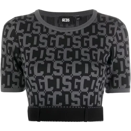 Monogram Casual Sweater , female, Sizes: M, XS, L - Gcds - Modalova