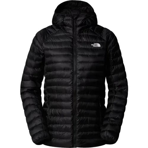 Leichte Daunenkapuzenjacke , Damen, Größe: M - The North Face - Modalova