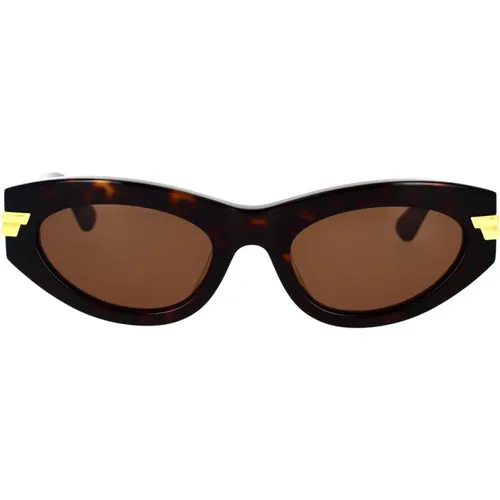Sonnenbrille , Damen, Größe: 53 MM - Bottega Veneta - Modalova