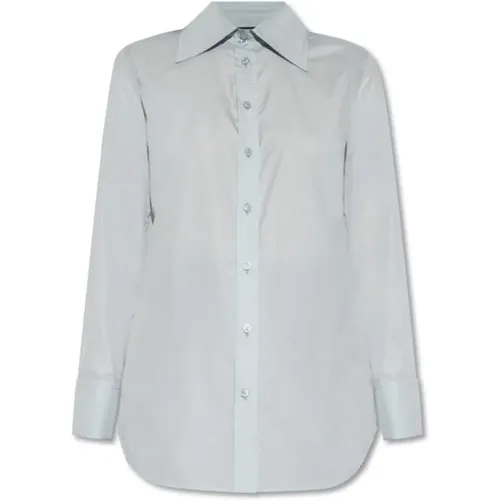 Cotton Shirt , female, Sizes: S - Gucci - Modalova