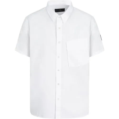 Scale Short Sleeve Shirt in , male, Sizes: 2XL, L, S, XL - Belstaff - Modalova