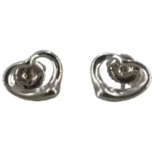 Pre-owned Metal earrings , female, Sizes: ONE SIZE - Tiffany & Co. Pre-owned - Modalova