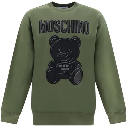 Stylischer Sweatshirt für Männer , Herren, Größe: M - Moschino - Modalova