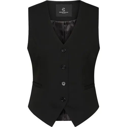 Elegant Waistcoat Blazer , female, Sizes: L, S, M, XS - Bruuns Bazaar - Modalova