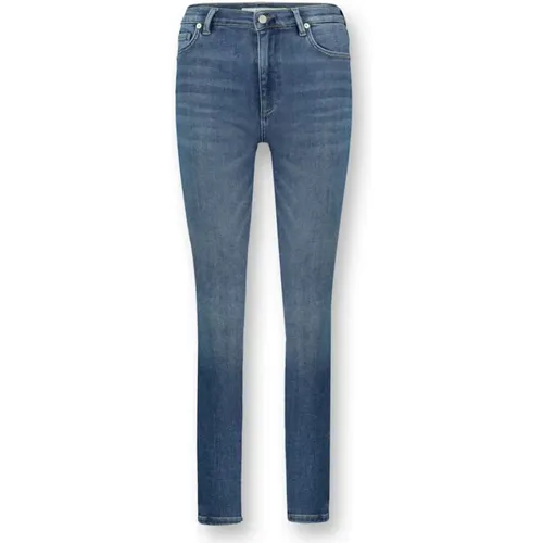 Dark High Waist Skinny Jeans , female, Sizes: W31 - Homage - Modalova