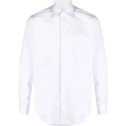 Italian Cotton Shirt Cufflinks , male, Sizes: 3XL, 2XL, L - Xacus - Modalova