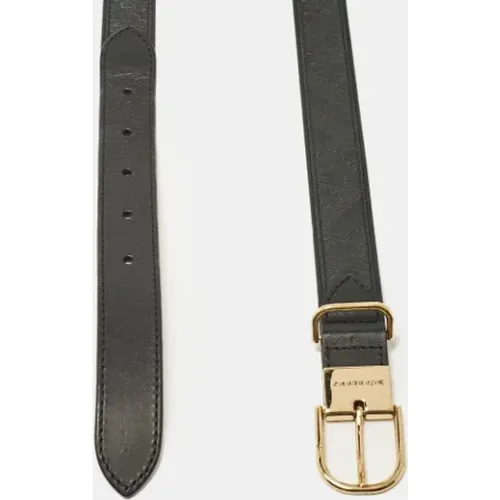 Pre-owned Leather belts , female, Sizes: ONE SIZE - Burberry Vintage - Modalova