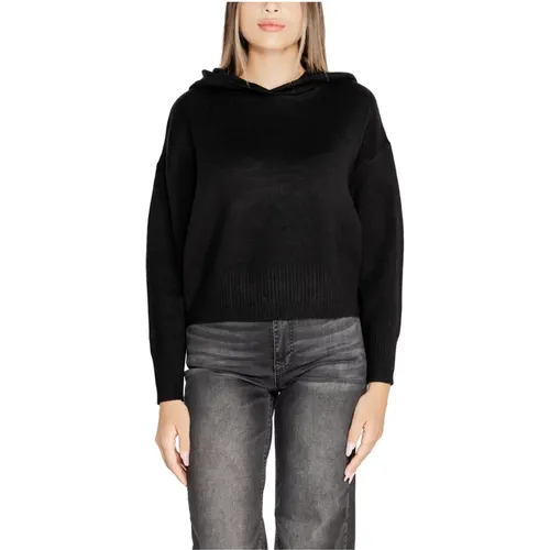 Gold Kapuzenpullover , Damen, Größe: S - Vero Moda - Modalova