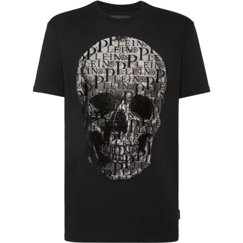 T-Shirts , Herren, Größe: M - Philipp Plein - Modalova