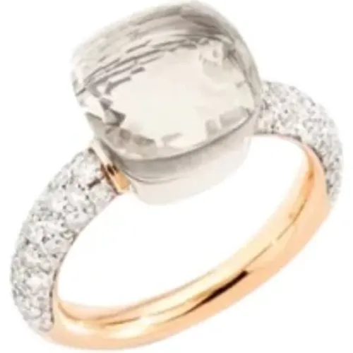 Klassischer Ring mit Topaz und Diamanten - Pomellato - Modalova