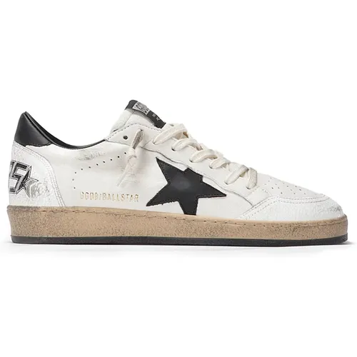 Nappa Leather Star Trainers , male, Sizes: 11 UK, 7 UK - Golden Goose - Modalova