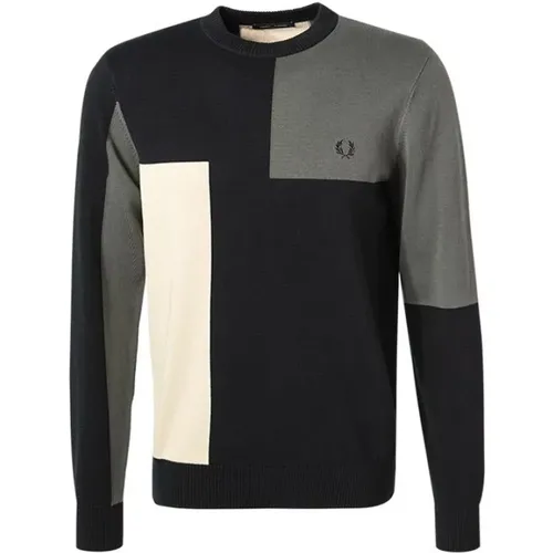 Rundhalspullover - Fred Perry - Modalova