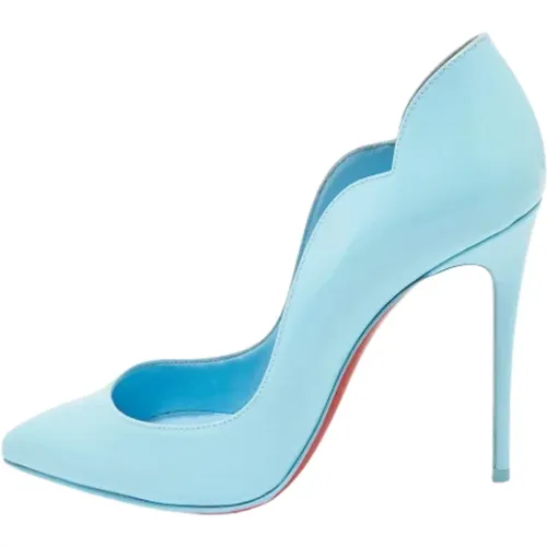 Pre-owned Leather heels , female, Sizes: 3 UK - Christian Louboutin Pre-owned - Modalova