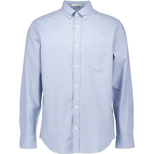 Long Sleeve Shirts , male, Sizes: L - Gant - Modalova