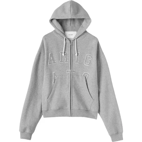 Stylischer Zip Hoodie , Herren, Größe: L - Axel Arigato - Modalova