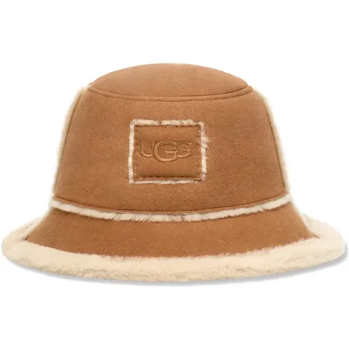 Schaffell Eimer Hut für Frauen , Herren, Größe: L/Xl - Ugg - Modalova