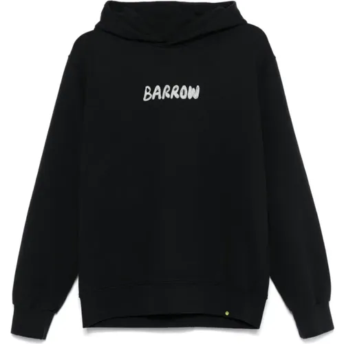 Schwarze Pullover Kollektion , Herren, Größe: L - BARROW - Modalova