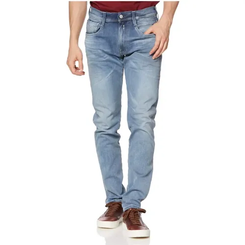 Slim Fit Jeans , Herren, Größe: W36 L32 - Replay - Modalova