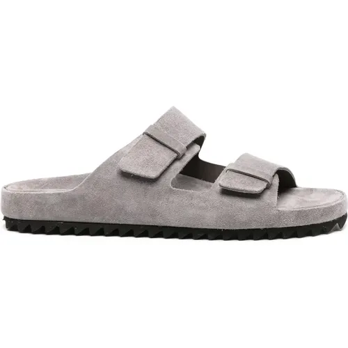 Agora/002' suede sandals , male, Sizes: 7 UK, 10 UK, 8 UK, 11 UK - Officine Creative - Modalova