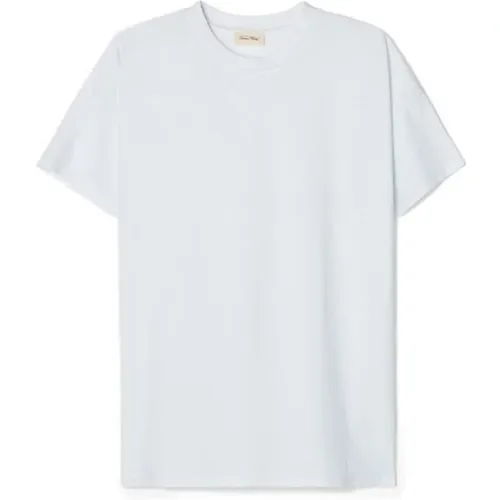 Fizvalley Herren T-Shirt - Blanc , Herren, Größe: M/L - American vintage - Modalova