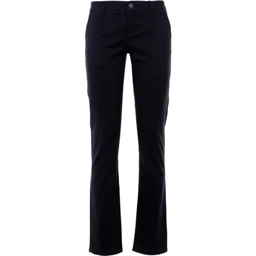 Damen Chino Hose , Damen, Größe: W27 - Sun68 - Modalova