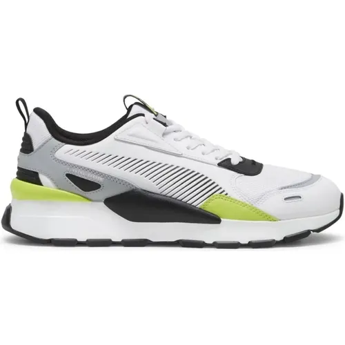 Weiße Lime Pow Sneakers , Herren, Größe: 43 EU - Puma - Modalova