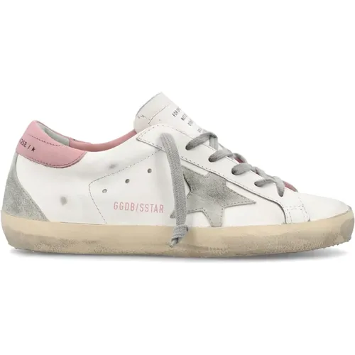 Klassische Weiße Rose Sneakers für Frauen , Damen, Größe: 36 EU - Golden Goose - Modalova