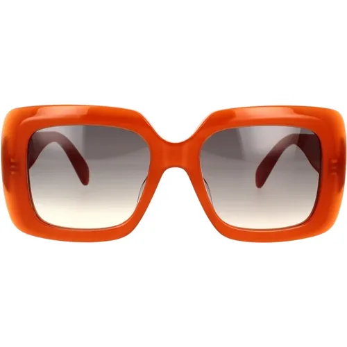 Rectangular Opal Sunglasses , female, Sizes: 54 MM - Celine - Modalova