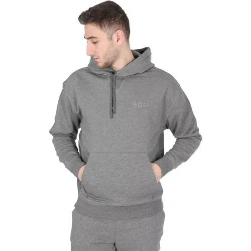 Hoodies , Herren, Größe: L - Hugo Boss - Modalova