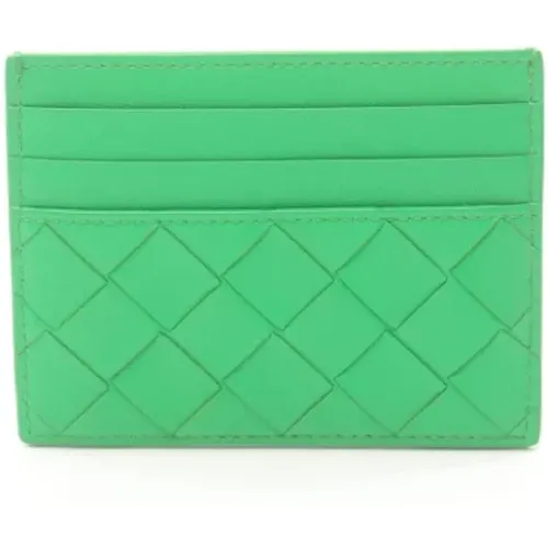 Pre-owned Leather wallets , female, Sizes: ONE SIZE - Bottega Veneta Vintage - Modalova