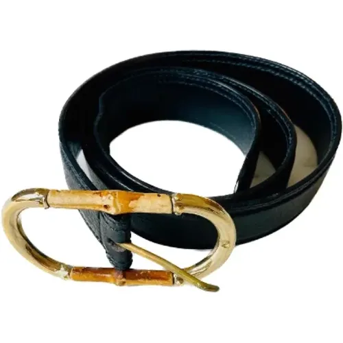 Pre-owned Leather belts , female, Sizes: ONE SIZE - Gucci Vintage - Modalova