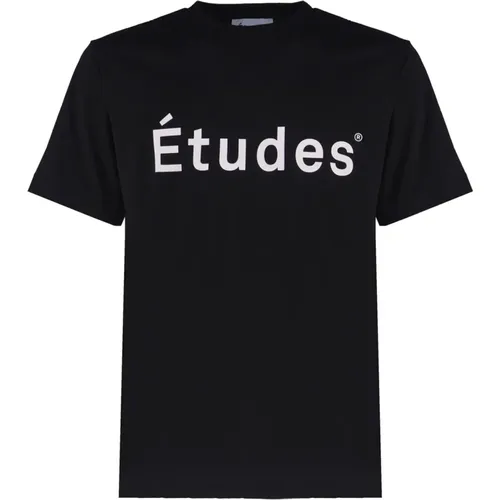 T-Shirts , male, Sizes: L, M, S, XL - Études - Modalova
