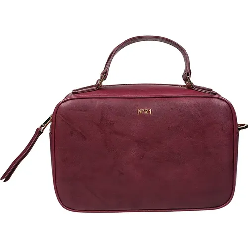 Bordeaux Mini Top Bag , female, Sizes: ONE SIZE - N21 - Modalova