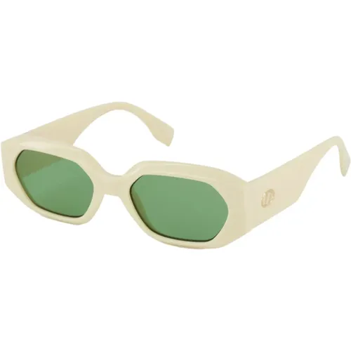 LE Sustain Bold Slim ;Slaptrash; Sunglasses /Ivory , unisex, Sizes: ONE SIZE - Le Specs - Modalova