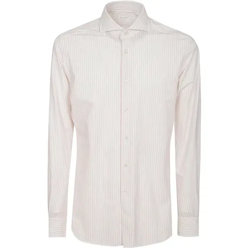 Striped Slim Fit Shirt , male, Sizes: 3XL, L, 2XL, M - Xacus - Modalova