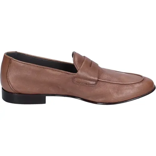 Herren Leder Loafers Pollini - Pollini - Modalova