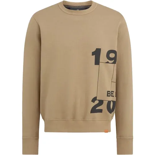 Centenary Logo Sweater , Herren, Größe: M - Belstaff - Modalova