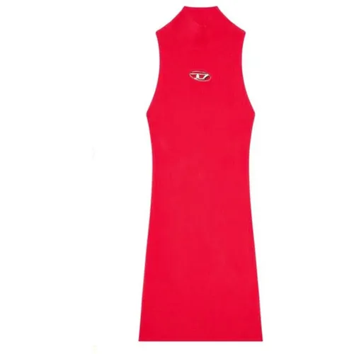 Stilvolles Fucsia Kleid für Frauen , Damen, Größe: S - Diesel - Modalova