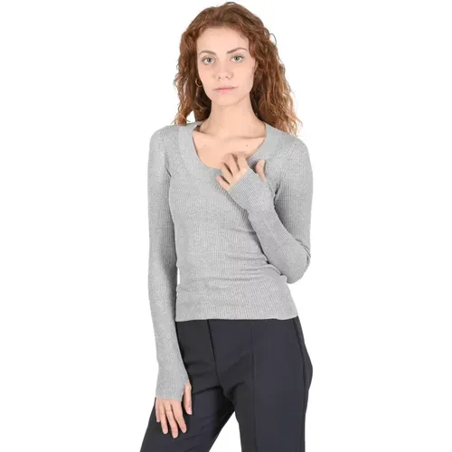 Multicolor Viscose-Polyester Sweater , female, Sizes: XS, M, XL, S - Hugo Boss - Modalova