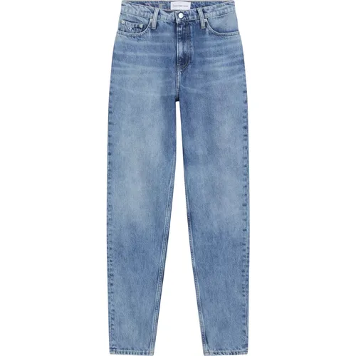 Vintage High Waist Tapered Leg Jeans , Damen, Größe: W29 - Calvin Klein - Modalova