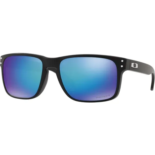 Matte Sunglasses with Prizm Sapphire , male, Sizes: 55 MM - Oakley - Modalova