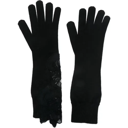 Gloves for Stylish Look , female, Sizes: S - Ermanno Scervino - Modalova