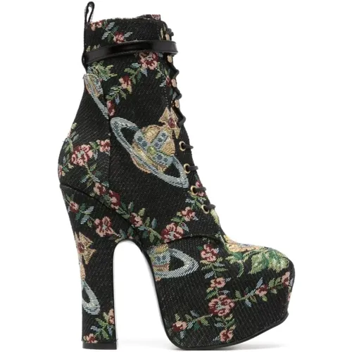 Multicolour Pleasure Platform Boots , female, Sizes: 4 UK - Vivienne Westwood - Modalova