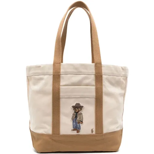 Casual Multicolor Baumwoll-Tote-Tasche - Polo Ralph Lauren - Modalova