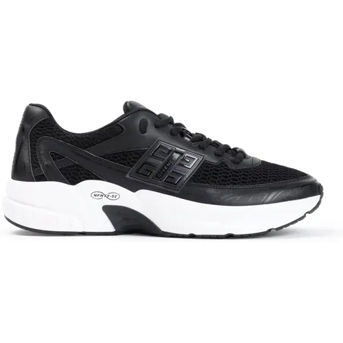 Schwarze Mesh Low Top Runner - Givenchy - Modalova