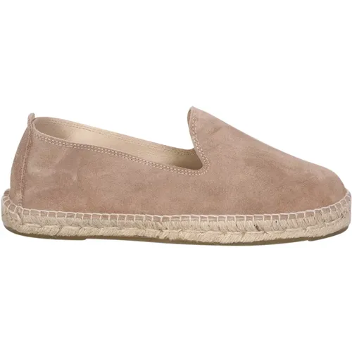 Suede Flat Espadrilles , male, Sizes: 10 UK, 9 UK - Manebí - Modalova