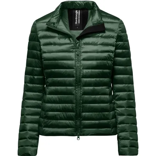 Bright Nylon Jacket with Synthetic Padding , female, Sizes: S, 2XL, L - BomBoogie - Modalova
