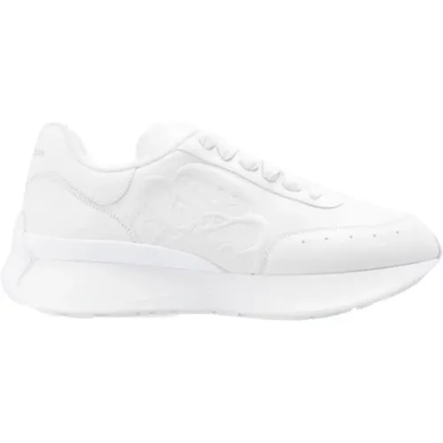 Sneakers mit Logo , Damen, Größe: 41 EU - alexander mcqueen - Modalova